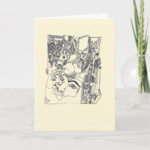 Hace fragmentos de d'Arts 1 tarjeta de