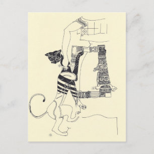 Hace fragmentos de la postal del dibujo del