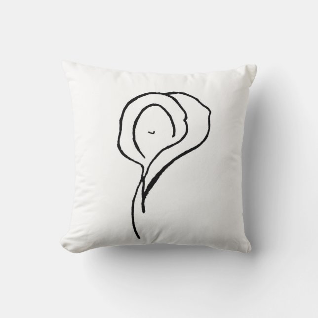 "Hace frente" a la almohada del arte de JTG (Anverso)