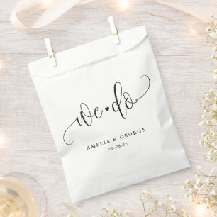 Hacemos Bolsas de Favor de Boda de Color Editable