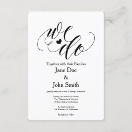 Hacemos la invitación básica de la boda