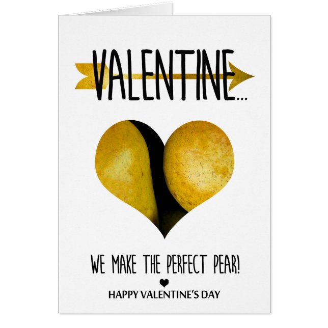 Hacemos la pera perfecta para el Día de San Valent (Frente)