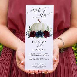 Hacemos programa de bodas Calabaza de la Marina de