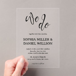 Hacemos una invitación de matrimonio caligráfico M