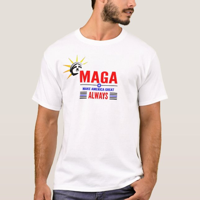 Hacer a Estados Unidos Grande SIEMPRE Camiseta -Es (Anverso)