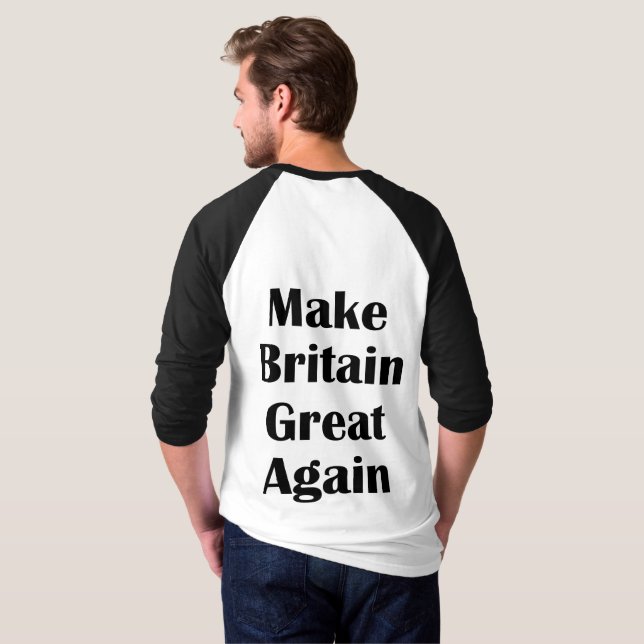 Hacer a Gran Bretaña una camiseta nueva (Reverso completo)