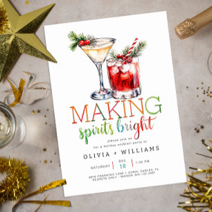 Hacer a los espíritus una brillante invitación par
