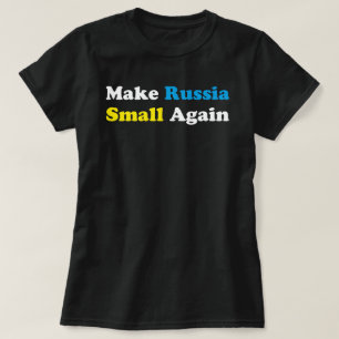Hacer a Rusia una camiseta nueva, graciosa, hacer