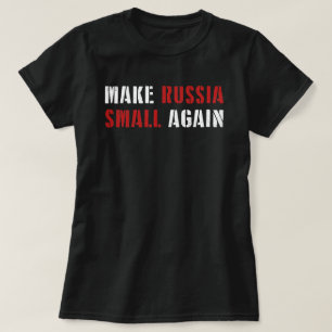 Hacer a Rusia una camiseta nueva, graciosa, hacer