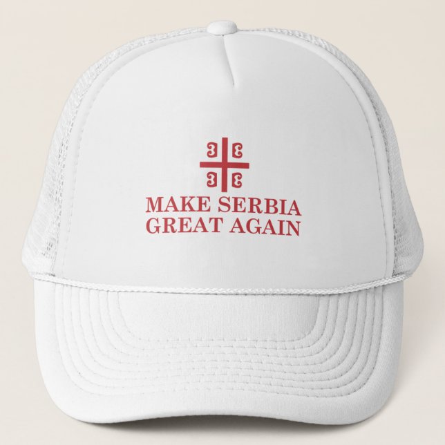 Hacer a Serbia grande de nuevo gorra (Anverso)