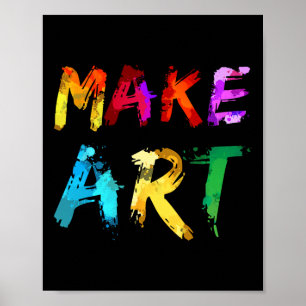 Hacer Arte Pintor Artista Profesor Regalo Artístic