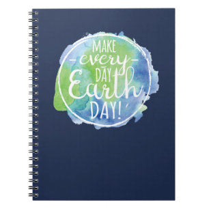 Hacer cuaderno diario del Día de la Tierra