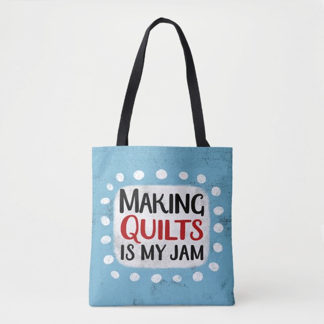 Hacer Cuchillos Es Mi Bolsa De Tote De Jam (Anverso)