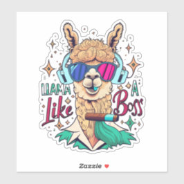 Hacer de cada día un Fiesta de Llama con Pegatinas