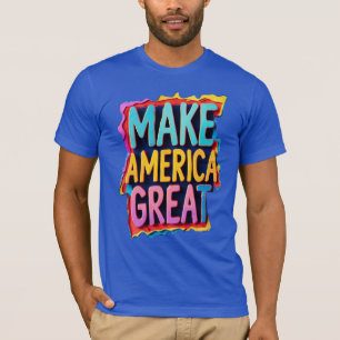 Hacer de Estados Unidos un gran camiseta de té aud