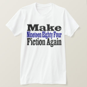 Hacer de nuevo camiseta de ficción de 1984