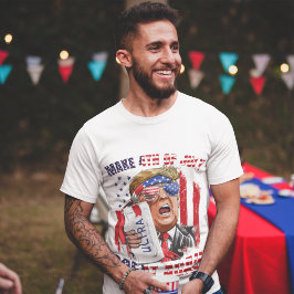 Hacer el 4 de julio grande de nuevo - camiseta mas