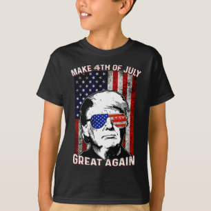 Hacer El 4 De Julio Grande De Nuevo Con La Camisa 