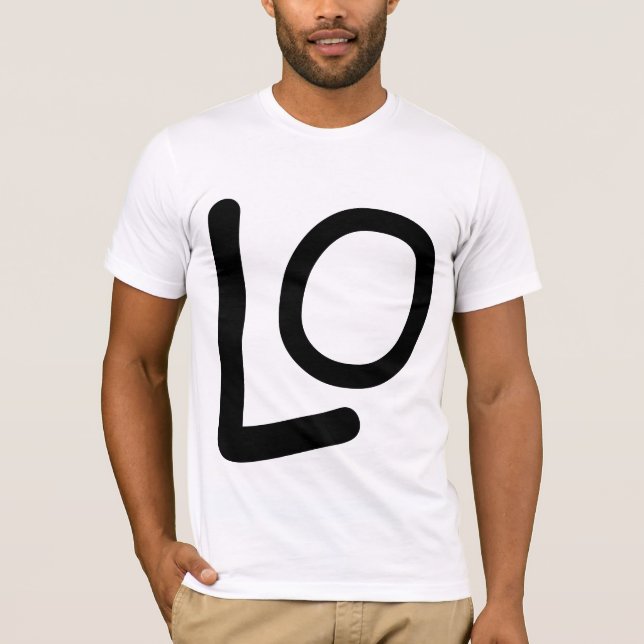 Hacer juego al muchacho de la camisa de LO VE (Anverso)