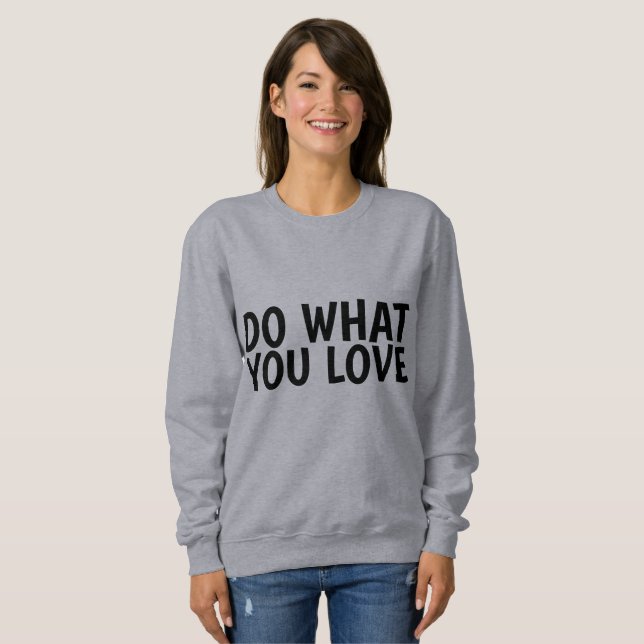 HACER LO QUE TE ENCANTAN LAS camisetas (Anverso completo)