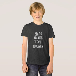 Hacer olas que no excusen camisetas