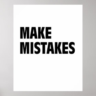 Hacer Posters motivacionales de errores