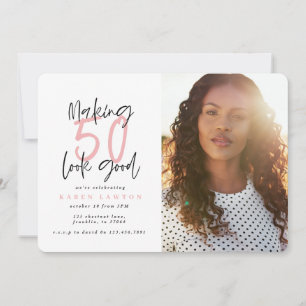 Hacer que 50 parezca una buena invitación para el