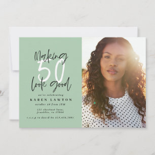 Hacer que 50 parezca una buena invitación para el