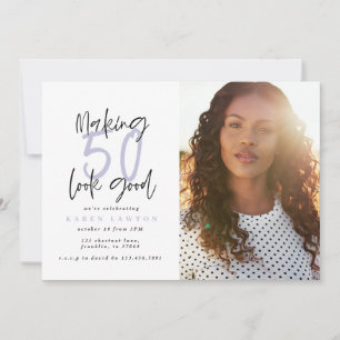 Hacer que 50 parezca una buena invitación para el