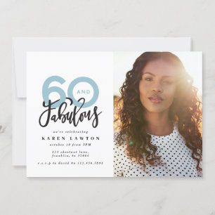 Hacer que 60 parezca buena invitación para cumplea