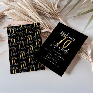 Hacer que 70 parezca una buena invitación para el