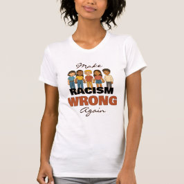 Hacer que el racismo vuelva a ser una camiseta equ
