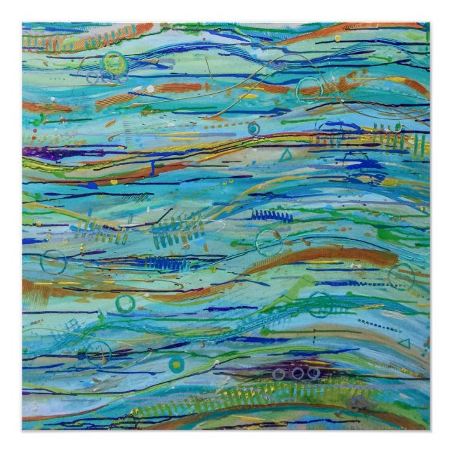 Hacer que las ondas sean Posters perfectas (Anverso)