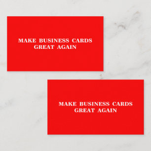 Hacer que las tarjetas de presentación sean grande
