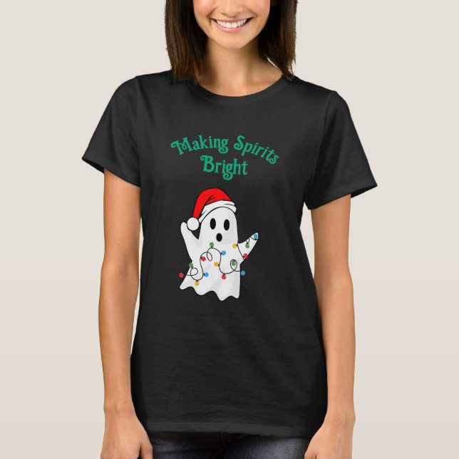 Hacer que los espíritus brillen la camiseta fantas (Anverso)
