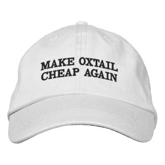 Hacer que Oxtail sea barato de nuevo Gorra