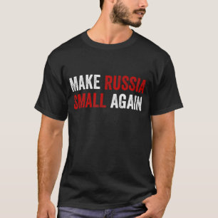 Hacer que Rusia sea nueva camiseta pequeña hace qu