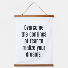 Hacer realidad tus sueños madera mallera tapiz