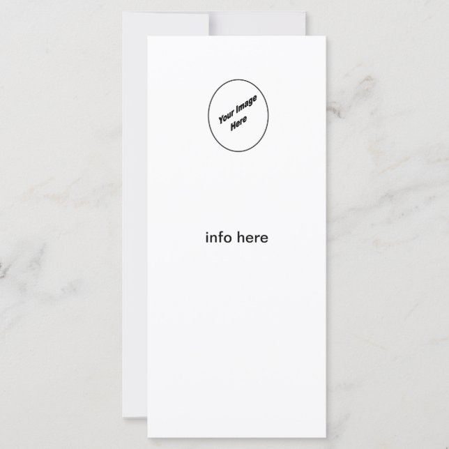 Hacer su tarjeta de rack personalizada (Anverso)