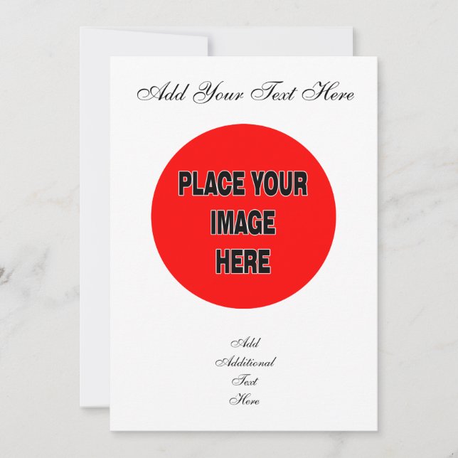 Hacer sus propias invitaciones (Anverso)