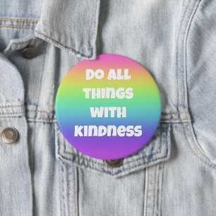 Hacer todas las cosas con botón arco iris amable