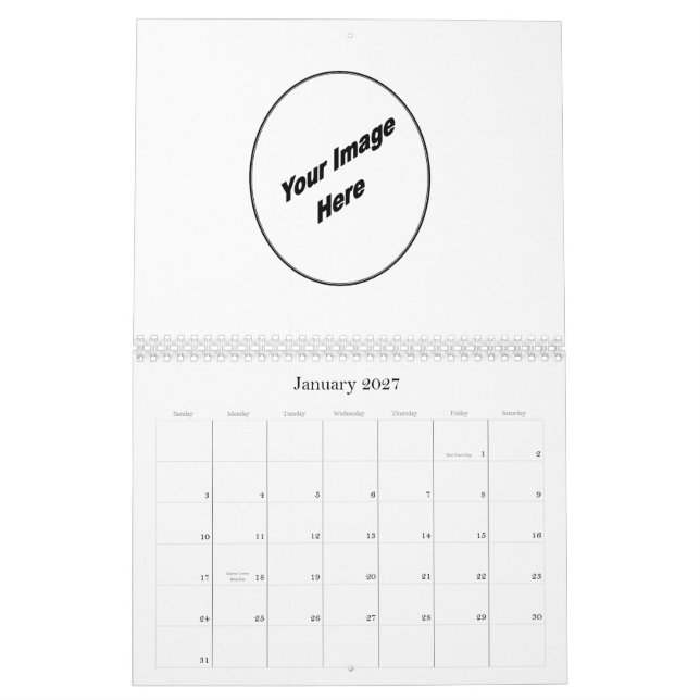Hacer Tu Calendario De Tipo (Jan 2027)