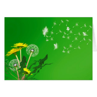 Hacer un dandelion de deseo