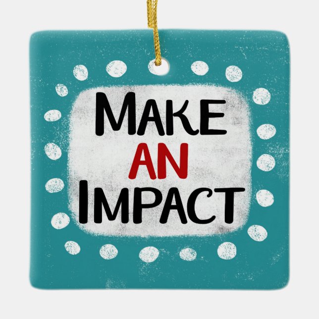 Hacer un ornamento de impacto (Anverso)