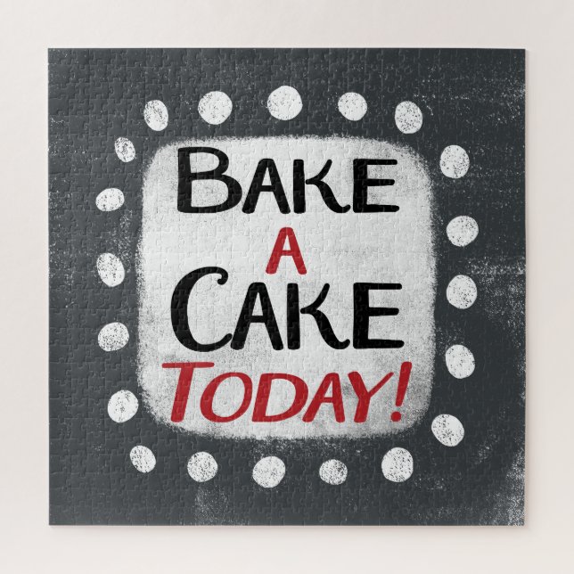 Hacer Un Pastel Hoy Rompecabezas (Vertical)
