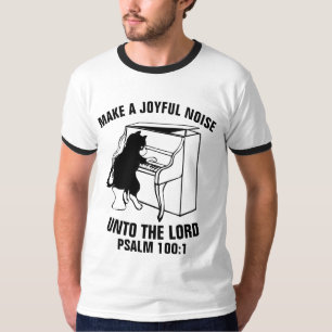 HACER UNA JOYENTE Y RUIDOSA Camiseta CRISTIANA