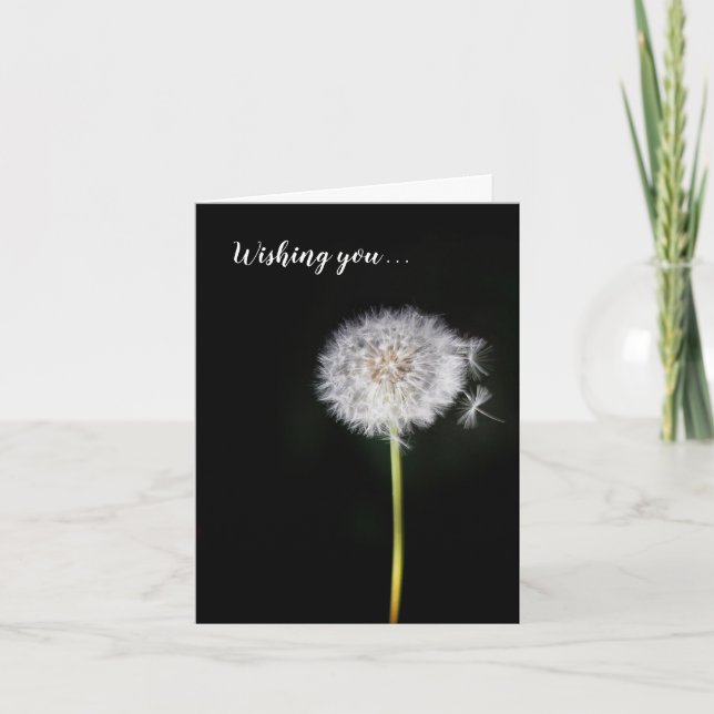 Hacer una tarjeta de cumpleaños de deseo (Anverso)