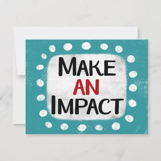 Hacer una tarjeta de saludo de impacto (Anverso)