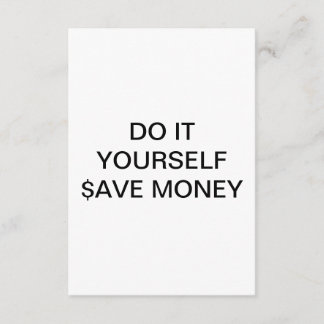 HACERLO A TI MISMO ~ Invitación / RSVP 3.5 x5