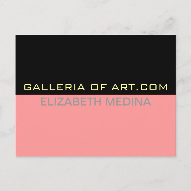 HACERLO A TI MISMO ~ Postcard / Invitación (Anverso)